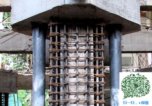 越城青岛截面增大加固