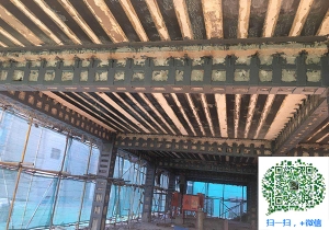 越城梁柱包钢加固